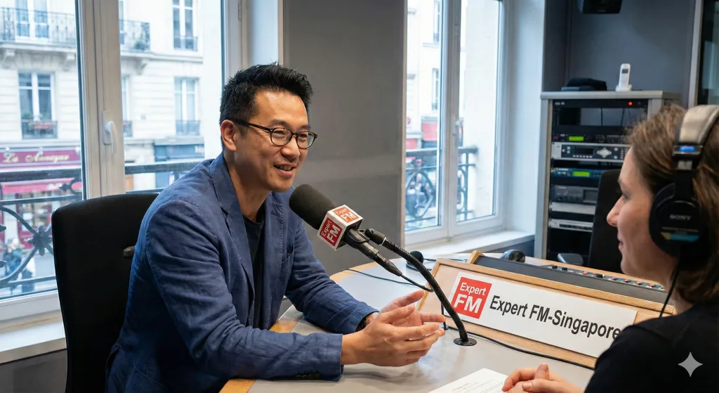 Expert getting media interview at top tier radio station